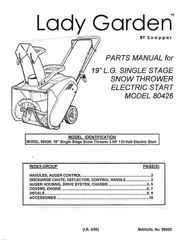 Snapper Snow Blower 80426-page_pdf